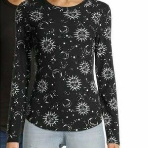 sun and moon long sleeve shirt